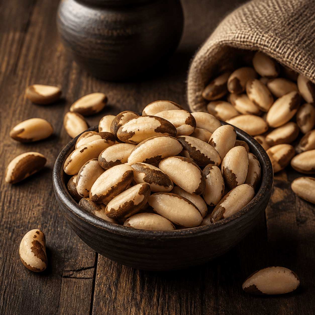 Bulk Brazil Nuts supplied for export by Khayrat Zamzam