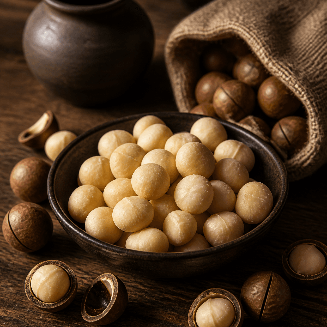 Bulk Macadamia supplied for export by Khayrat Zamzam